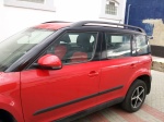 Částečný carwrapping - polep sloupku a dílu střechy
