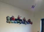Polep zdi speciální folií (wallwrapp)