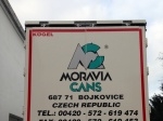 Polep technikou signmakingu (řezaná grafika)