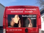Polep dodávky kombinovanou technikou signmakingu (řezaná grafika), polymeru s digitálním tiskem